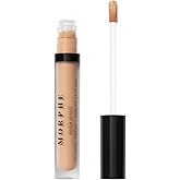 Morphe Filter Effect Soft Radiance Concealer - Buildable Coverage Liquid Concealer Face Makeup with Hyaluronic Acid & Pomegranate Extract & a Natural Radiant Finish - Tan 24 (Neutral) (0.12 fl oz)