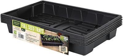 Bosmere N250 Professional Seed Tray Black Pack of 5