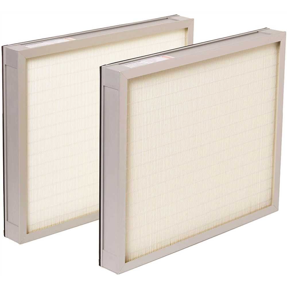 BlueDri Air Scrubber Stage 2 HEPA Filter for Air Purifiers Negative Air Machine, Water Damage Restoration Equipment, Mold Remediation, Construction Debris (2-Pack)