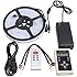 XKTTSUEERCRR 5M Dream Color 5050 RGB 6803 IC Chip LED Strip + 133 Effects RF Controller + Power