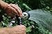 High Pressure Chrome Garden Hose Nozzle, 8 Pattern Zinc/ Alloy Water Hose Nozzle. Best for Watering Lawns, Washing Cars, Dogs & Pets by Careful Gardener