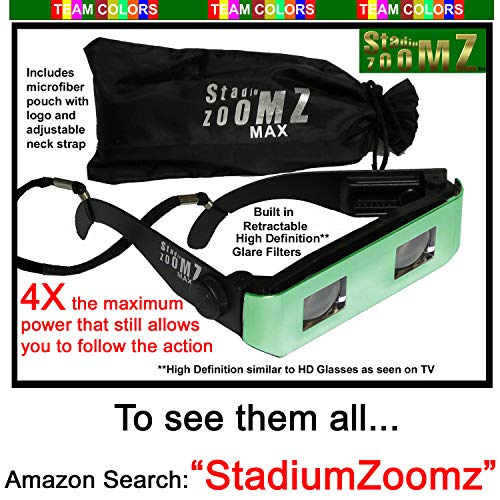 image for StadiumZoomz Max Team Colors Binocular Glasses TV Sports Viewer for Sp