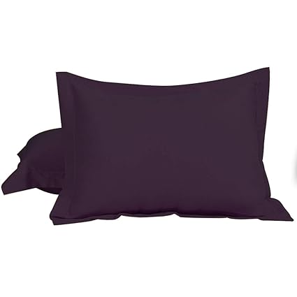 Uxcell 1800 Series Brushed Microfiber Oxford Pillowcases Pair