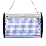 Costway Powerful 2x15W Bulbs Bug Zapper Electronic Indoor Insect Killer Mosquito Fly Bugs & Other pests Killer UV Lamp Killer
