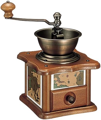 Amazon Co Jp カリタ コーヒーミル 手挽き アンチックマップ 415 ホーム キッチン