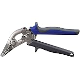 Klein Tools 86524 Hand Seamer, Offset Metal Seamer has 3-Inch Jaw, Bends 22 Gauge Steel and 24 Gauge Stainless