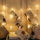Twinkle Star 10 ft 20 LED Photo Clips String Lights
