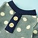 Fitwarm Cozy Fleece Adorable Polka Dot Pet Dog Pajamas Clothes - Grey