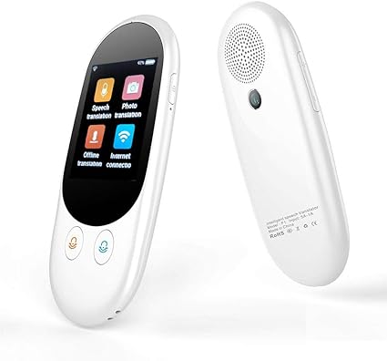 Womdee Traducteur Vocal Traducteur Electronique Instantane Interprete Traduction Linguistique Precise En 126 Langues Portable Pour Voyages Communication Cadeau 2 4 Ecran Tactile Amazon Fr Bebes Puericulture