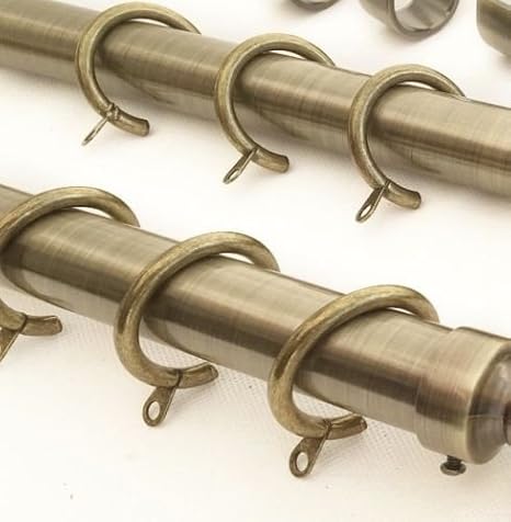 Free Uk Postage Prl Antique Brass 25mm To 30mm Thick Poles C