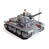 Kazi Building Block Century Military Pzkpfw-ⅱ Tank Heer #82009 868pcs
