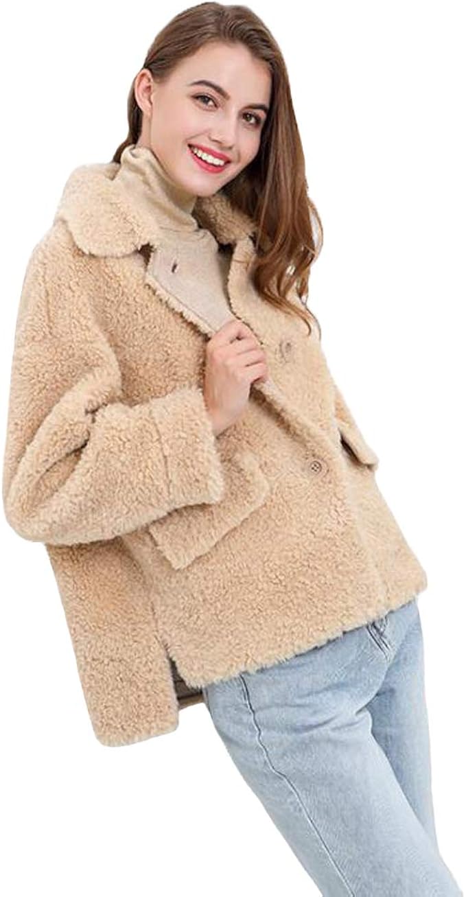 cropped fluffy jacket