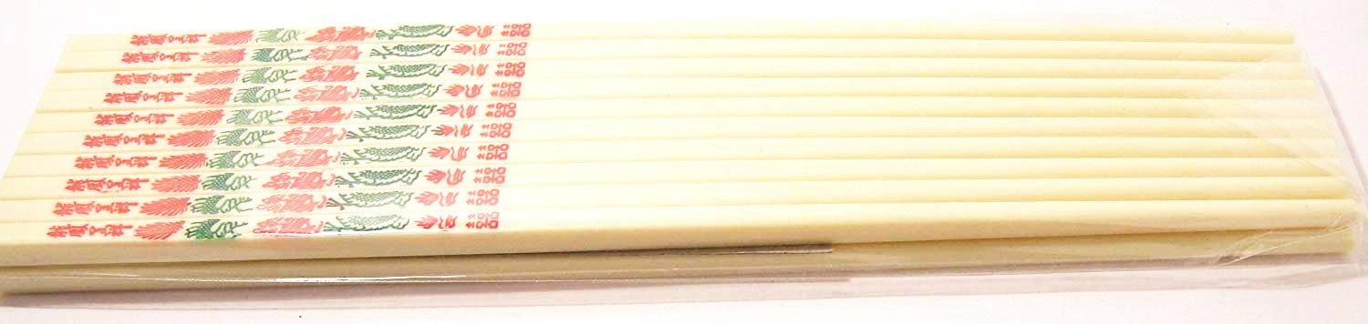 Plastic Chopsticks Plastic 10 Pairs 27.4cm Long Guaranteed