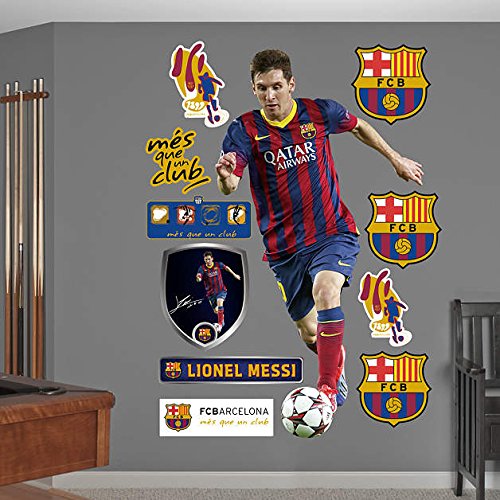 Lionel Messi - No. 10 - REAL BIG Fathead Wall Graphics (W x H) 3'5
