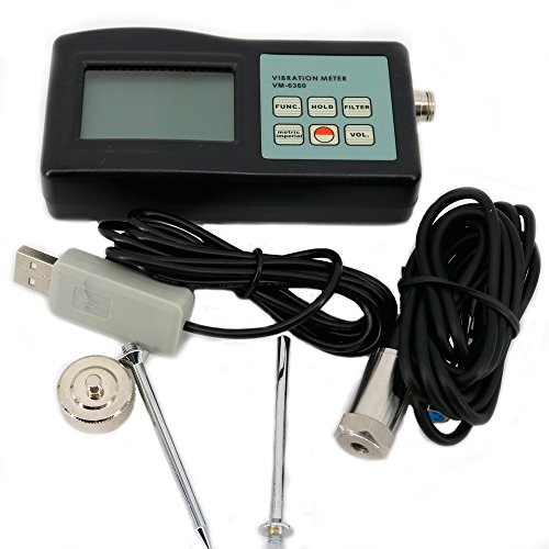 Graigar VM-6360 Vibration Meter with Software RS232 and Cable - Thumbnail 4