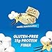 Ohh Snap Nutrition Gluten Free Crispy Protein Bar (Bulk 28 Bars) – Healthy Low Sugar Snack – Vanilla Marshmallow Flavor – 4 Count Boxthumb 4