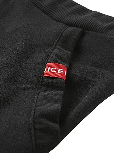 image for SweatyRocks Women Pants Color Block Casual Tie Waist Yoga Jogger Pants