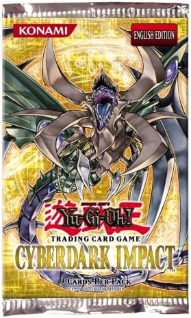 Yu-gi-oh Cyberdark Impact 9 Card Booster Pack