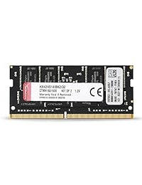 Memoria para PC portátil X424S14IB 4 HyperX Impact de Kingston Technology, 4 GB 2400 MHz DDR4 CL14 SODIMM, Negro