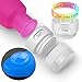 Mylivell Travel Bottles Set,Leakproof Silicone,TSA-Approved Portable Travel Size Accessories, Squeezable and Refillable Bottle Containers Shampoo, Conditioner, Lotion, Toiletries 4 Pack 3 oz