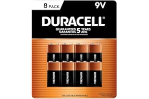 Duracell CopperTop 9V Batteries, 8-Count