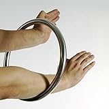 Wing Chun Stainless Ring Yewen Sau Sticky Hand Strength Training Tsun Siu Lum Kung Fu