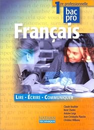 Français, 1re professionnelle