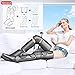 Evertone Foot and Leg Massager for Circulation with Knee Heat, Calf and Thigh Massager for Air Compression Calf Wraps Helpful for Muscle Fatigue, Gifts for Men/Women/Mother/Father/Family, Gray