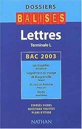 Lettres terminales L