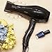 PARWIN PRO Hair Tools Set with 1 inch MCH Heating Hair Straightener and 1875W Negative Ion Hair Dryer with two concentrator, travel package