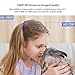 SDETER 1080P WiFi Home Smart Camera, Switchable Dual Lens Siren Alarm Sound IP Security PTZ Camera with Night Vision Motion Detection for Baby Pet Elder