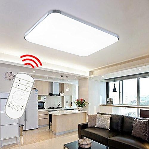 48 W LED Ceiling Light Bedroom Ceiling/Lamp Fitting with Remote Control Dimmable