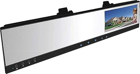 Amazon Co Jp ルームミラー型ドライブレコーダー 4 3インチ 取付簡単バックカメラ対応 Az 43rmdr 車 バイク