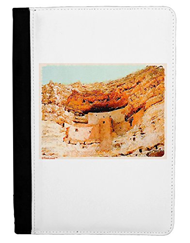 TooLoud Montezuma Castle Watercolor Ipad Mini Fold Stand Case - Black