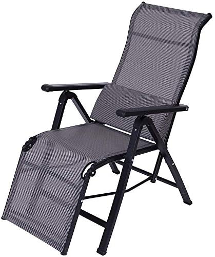 無重力折りたたみ椅子 人間工学に基づいたヘッドレスト付きの家庭用ラウンジチェア 滑り止めミュートフットパッドデザイン 在庫一掃売り切りセール オフィスのリビングルームのバルコニー病院用