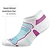 Balega Ultralight Lightweight Performance No Show Athletic Running Socks for Men and Women (1 Pair), Grey/White, Large