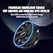 PCCOOLER E126M B Low-Profile CPU Cooler with Quiet PWM Fan All-Round Cooling for Computer Case Corona LED Blue Frame