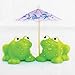 iDesign Frogs Waterproof PEVA Bathroom Shower Curtain - 72