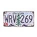 6x12 Inches Vintage Feel Rustic Home,Bathroom and Bar Wall Decor Car Vehicle License Plate Souvenir Metal Tin Sign Plaque (Oregon WRV 269)