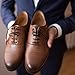 Miscly 3 Pairs Waxed Round Oxford Shoelaces for Dress Shoes 3/32″ Thin (36″ (91 cm), Black)