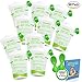 Reusable Food Pouch (10 Pack) Ideal for Babies,Toddlers and Preschoolers,FREE 2 Spoons & Organic Recipe E-Book Bundle-Easy to Fill and Clean,Leakproof,Perfect for Baby Food,Homemade and Organic Puree