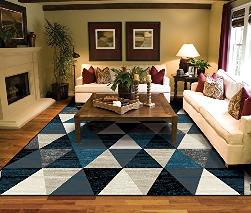 Modern Triangle Rugs For Living Room 8x1 Buy Online In Bahamas At Desertcart
