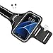 J&D Armband Compatible for Samsung Galaxy S10/S10e/S9/S8/S7/S7 Edge/iPhone X/Xs/8/7/6S/6 Armband, Sports Running Armband with Key Holder Slot Earphone Connection