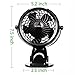 SUNPOLLO Clip on Fan and Desktop Fan 2 in 1, Battery Operated Fan for Baby Stroller, Home and Car USB or Battery Powered [4 AA Batteries Required, (not Included)]