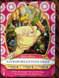 Sorcerers Mask of the Magic Kingdom Game, Walt Disney World - Card #20 - Tinker Bell's Pixie Dust
