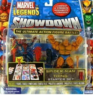 Marvel Legends Showdown Starter Set: Spider-Man and Thing by Toy Biz International