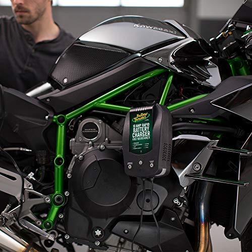 Battery Tender 10A Autobatterie-Ladegerät - 12V, Wählbar 6A/2A, Mit WLAN-App & Netzteil (für Auto, Motorrad, Wohnmobil)