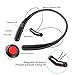 Sports In-ear Noise Cancelling Earphone with Mic for iPhone 7, Samsung and Other Bluetooth Devices by Havan (black)