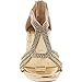 Delicacy Angel 36 Women Dress Sandal Rhinestone Low Heel Pumps