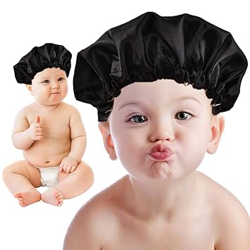 baby satin bonnet amazon